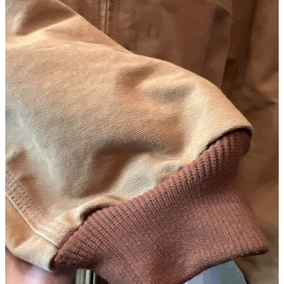 CarHartt Jacket 3XL Brown Hooded Work Coat J131-BRN Men's GUC Outdoor - Picture 7 of 15